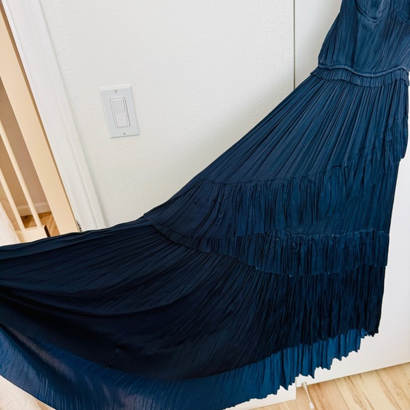 Ulla Johnson Delilah silky ruffle dress • size 4 - Picture 5 of 10